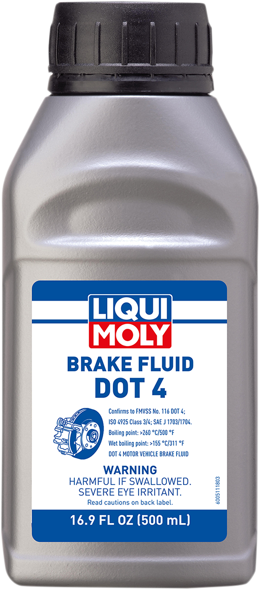 Liqui Moly DOT 4 Brake Fluid - 500 ml