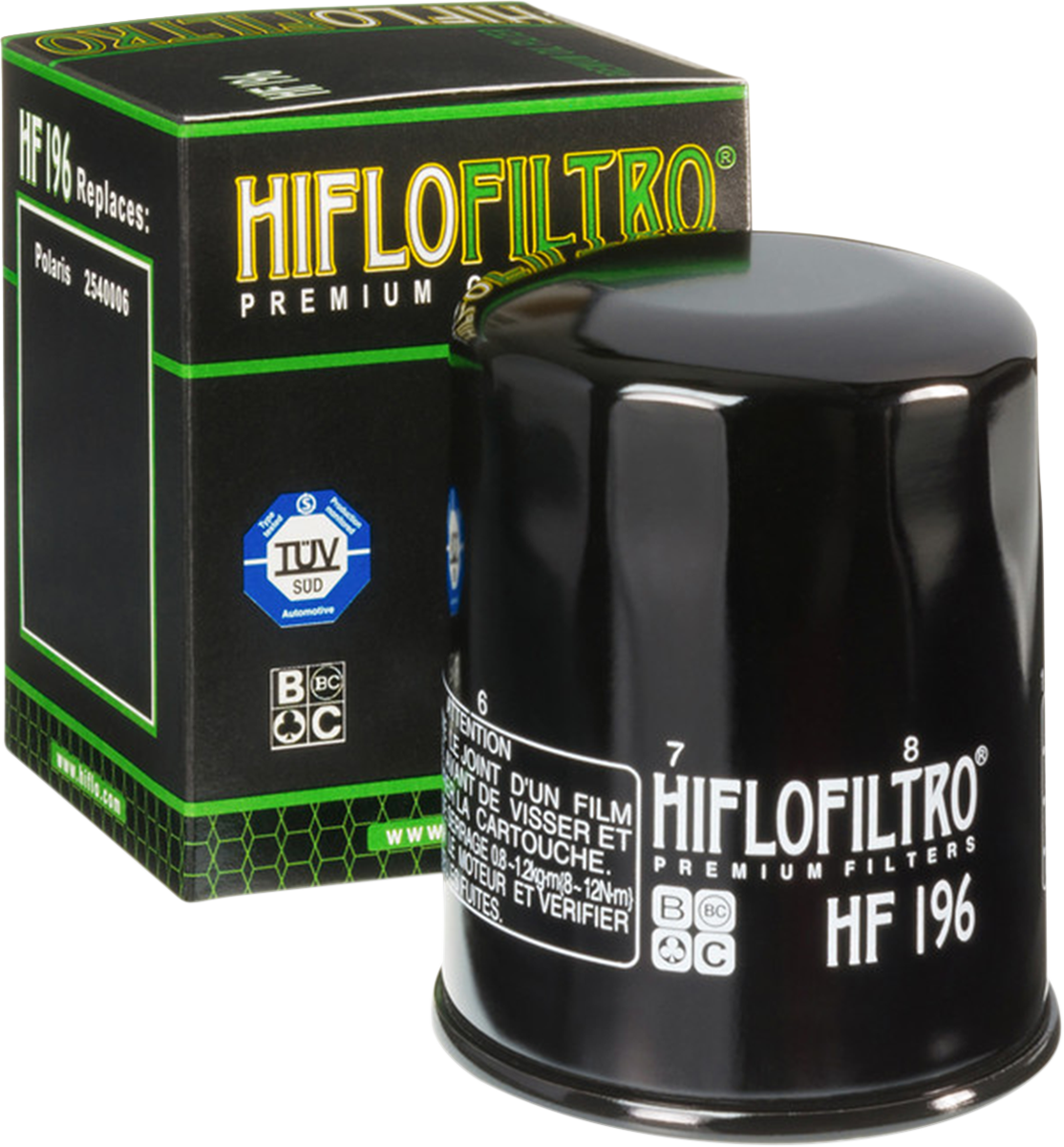 HIFLOFILTRO Oil Filter - Polaris HF196