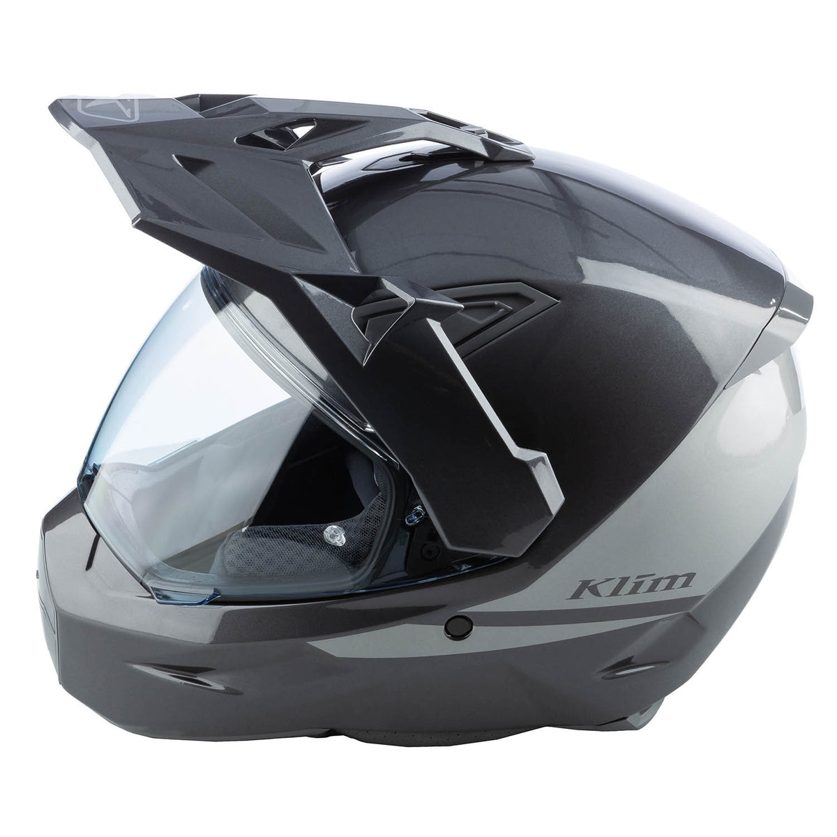 Klim X1 Alpha Helmet ECE/DOT - Gloss Metallic Asphalt - Monument