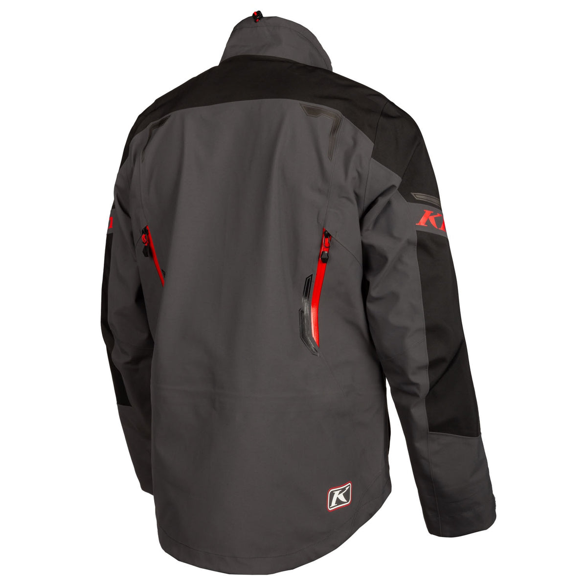 Valdez Jacket - Asphalt - High Risk Red