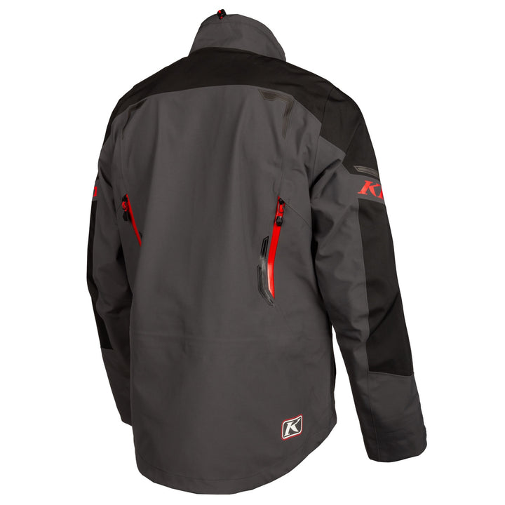 Valdez Jacket - Asphalt - High Risk Red