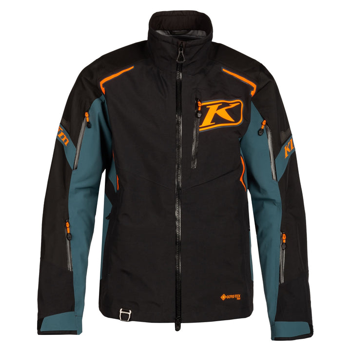 Valdez Jacket - Black - Strike Orange