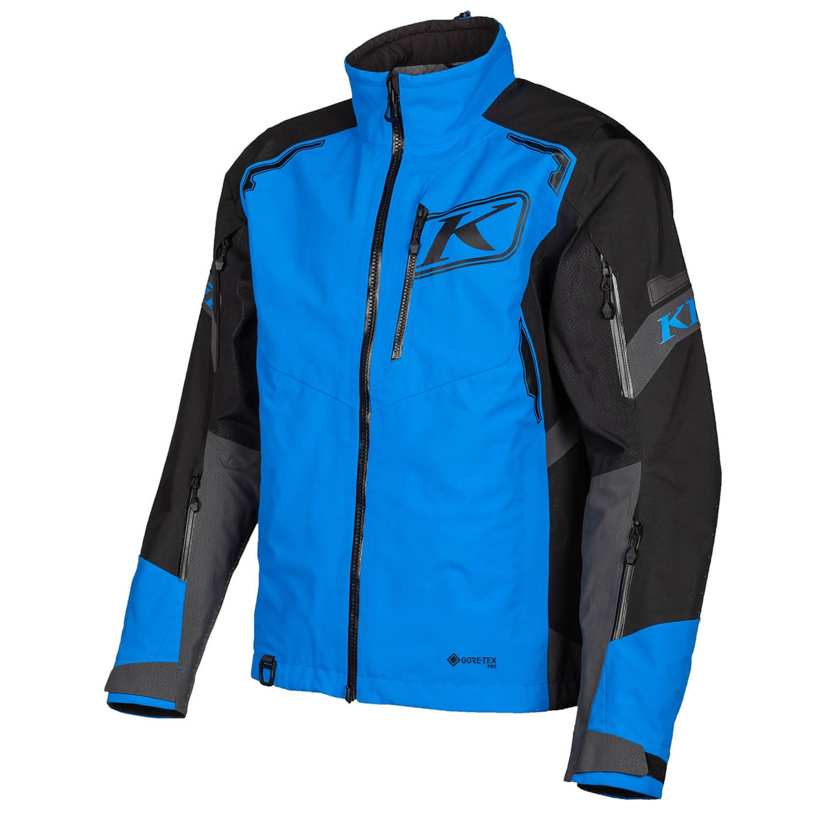 Valdez Jacket - Electric Blue Lemonade - Black