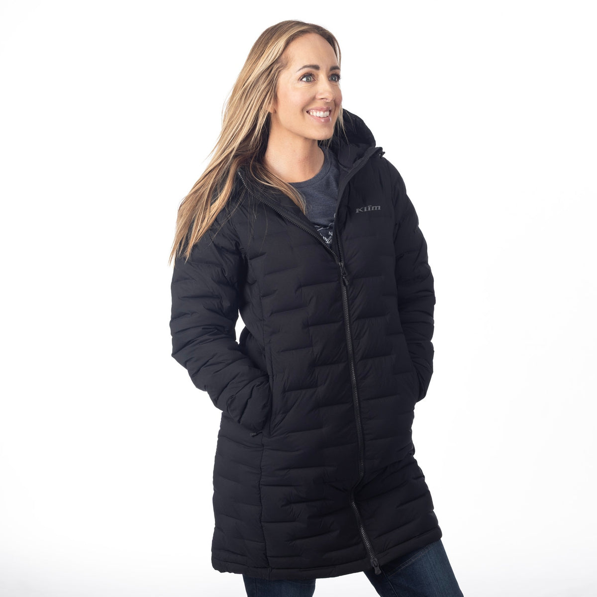 Klim Women's Luna Stretch Down Parka - Black