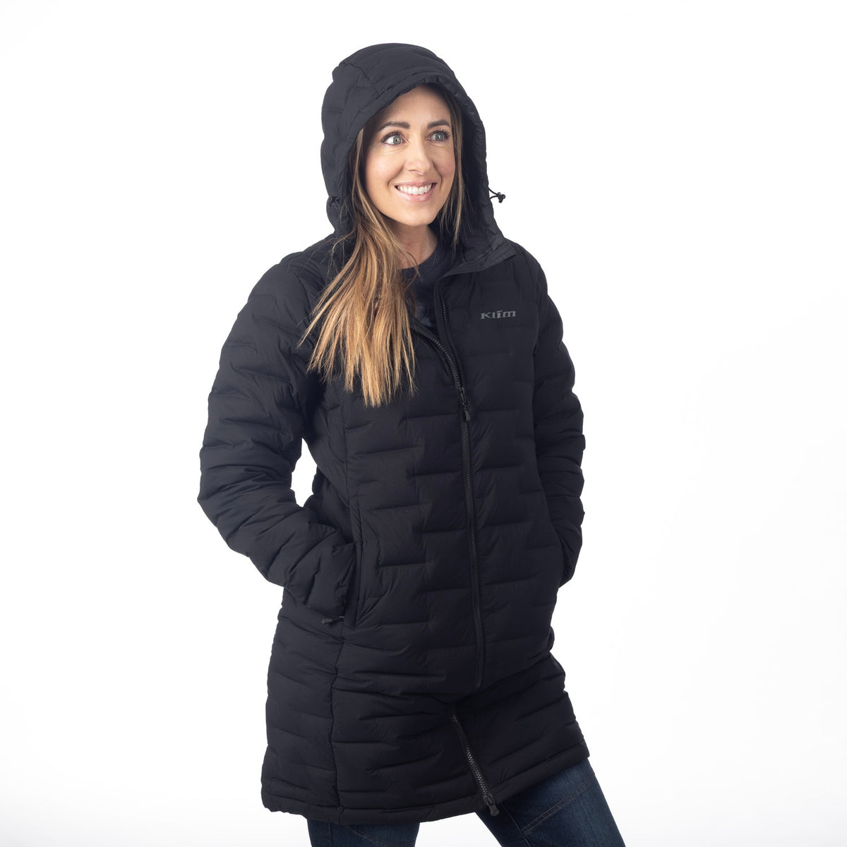 Klim Women's Luna Stretch Down Parka - Black
