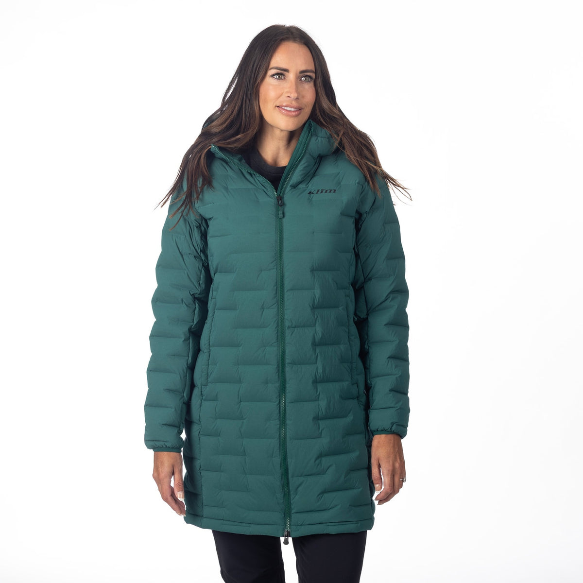 Klim Women's Luna Stretch Down Parka - Rain Forest