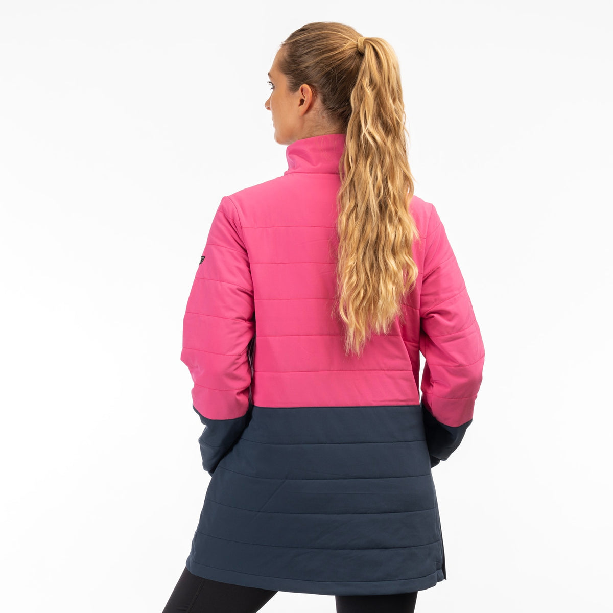 Klim Women's Soteria Insulated Pullover - Punch Pink - Dress Blues