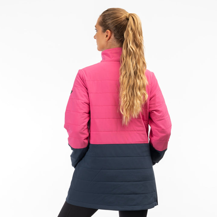 Klim Women's Soteria Insulated Pullover - Punch Pink - Dress Blues
