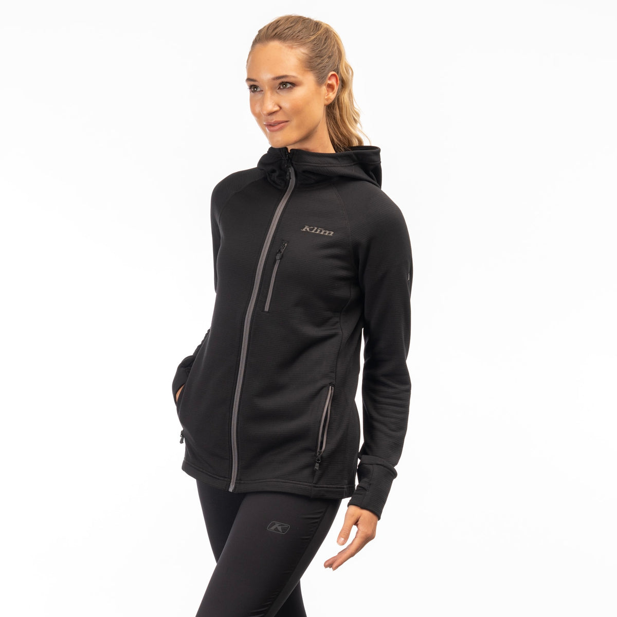 Klim Women's Halo Hoodie - Black