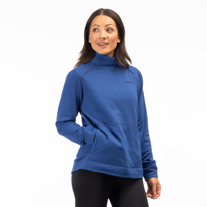 Solitude Asym Pullover - Mazarine Blue
