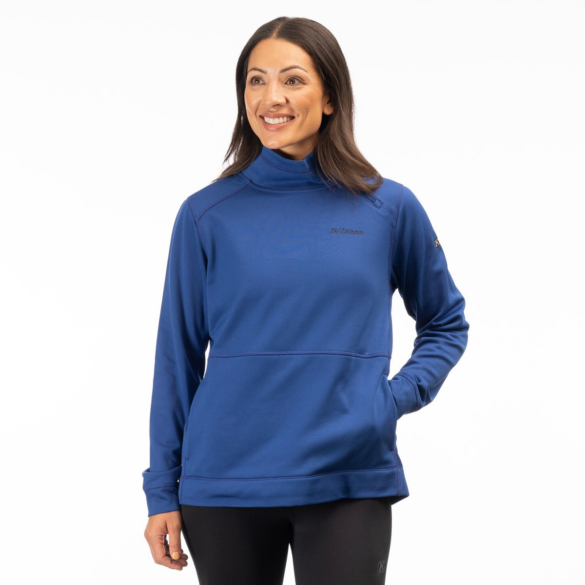 Solitude Asym Pullover - Mazarine Blue