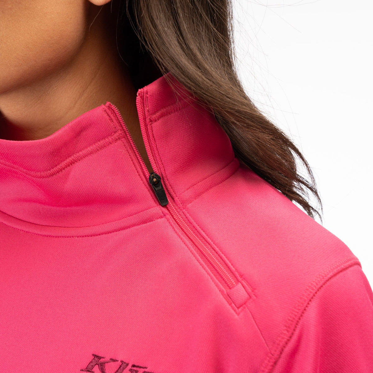 Solitude Asym Pullover - Punch Pink