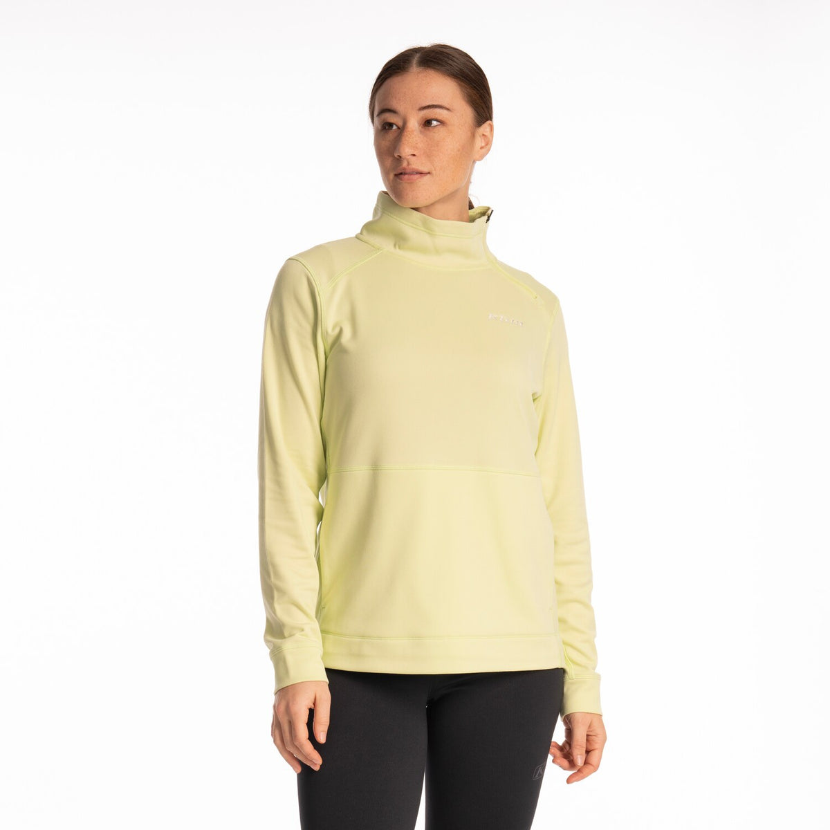 Solitude Asym Pullover - Shadow Lime