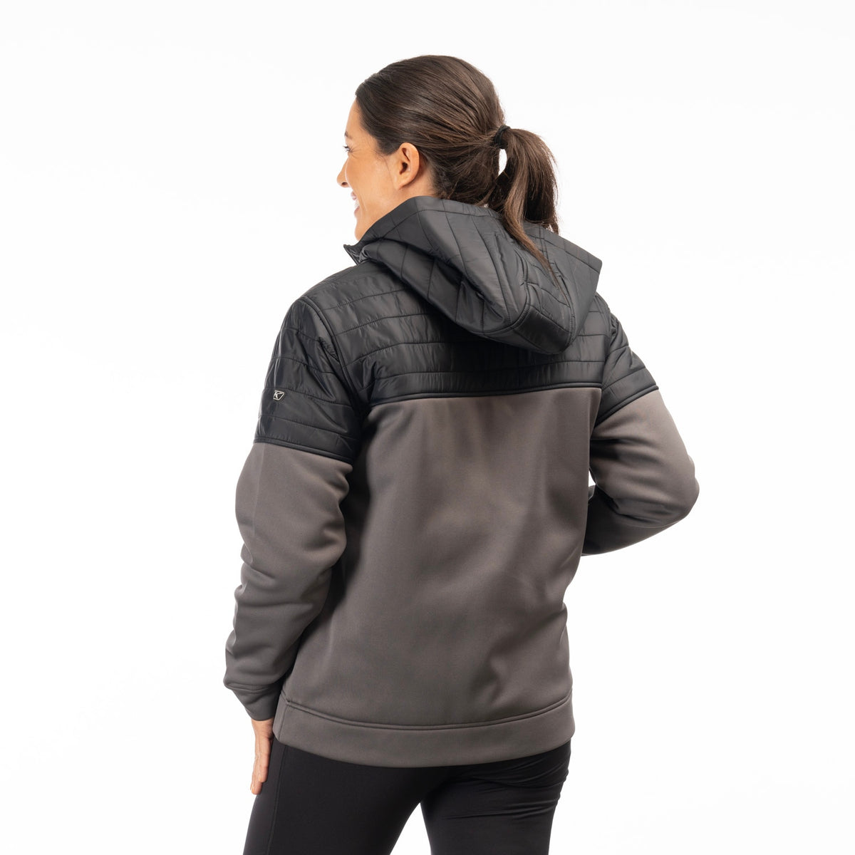 Klim Women's Granite Canyon Insulated Hoodie - Asphalt - Black