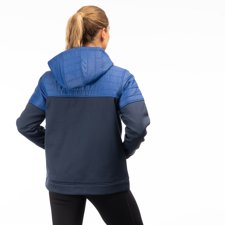 Klim Women's Granite Canyon Insulated Hoodie - Dress Blues - Mazarine Blue