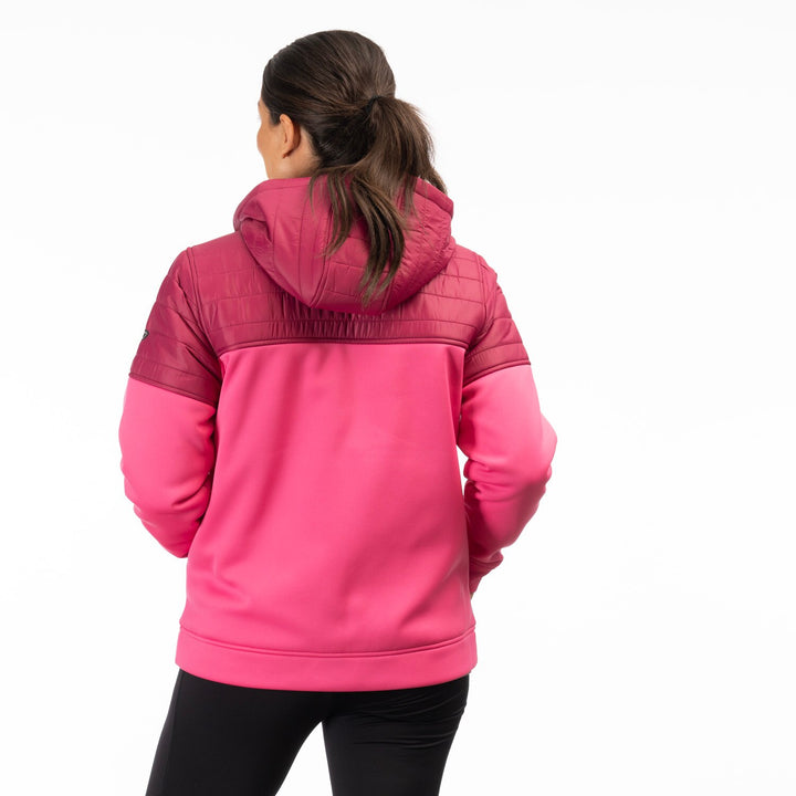 Klim Women's Granite Canyon Insulated Hoodie - Punch Pink - Raspberry Radiance