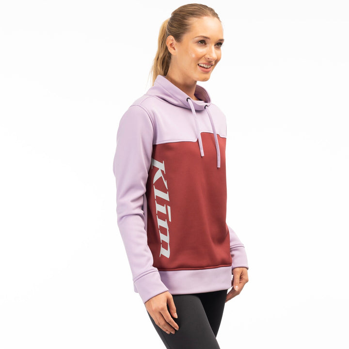 Accelerate Pullover - Lavender Heist - Cabernet