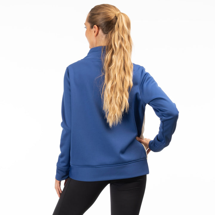 Accelerate Pullover - Mazarine Blue - Papyrus
