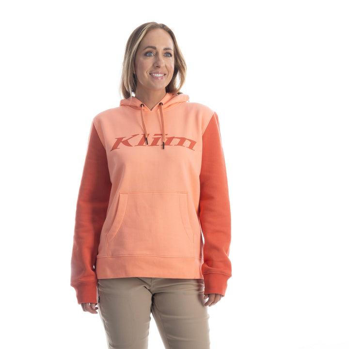 Klim Women's Pullover Hoodie - Desert Flower - Chili