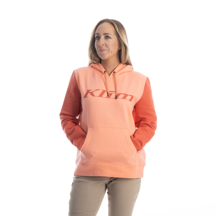 Klim Women's Pullover Hoodie - Desert Flower - Chili