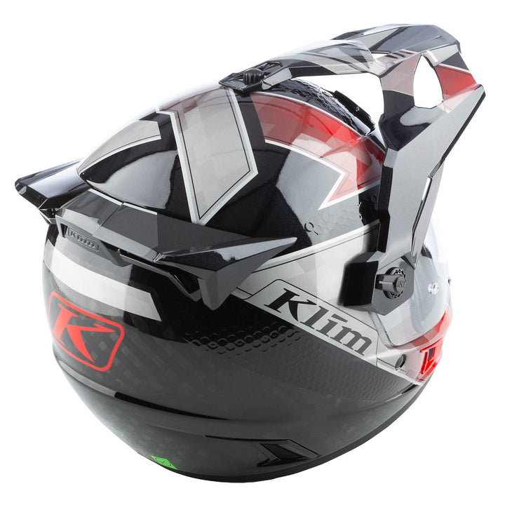 Klim Krios Pro Helmet ECE/DOT - Spectrum Black - Fiery Red