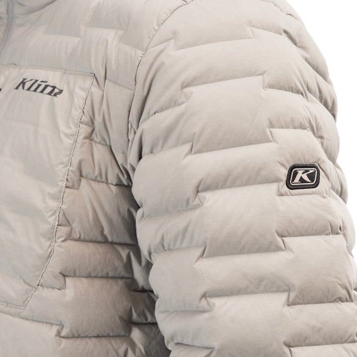 Klim Boulder Stretch Down Hooded Jacket - Monument