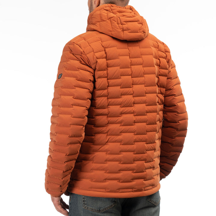 Klim Boulder Stretch Down Hooded Jacket - Picante