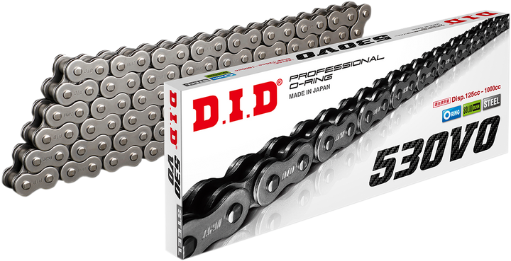 DID 530VO Chain, 108 Links - M530VOX108ZB