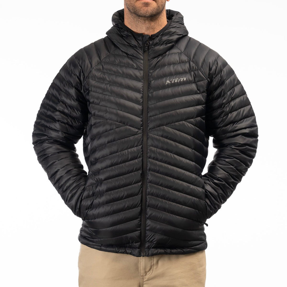 Klim Arete Hooded Jacket - Black