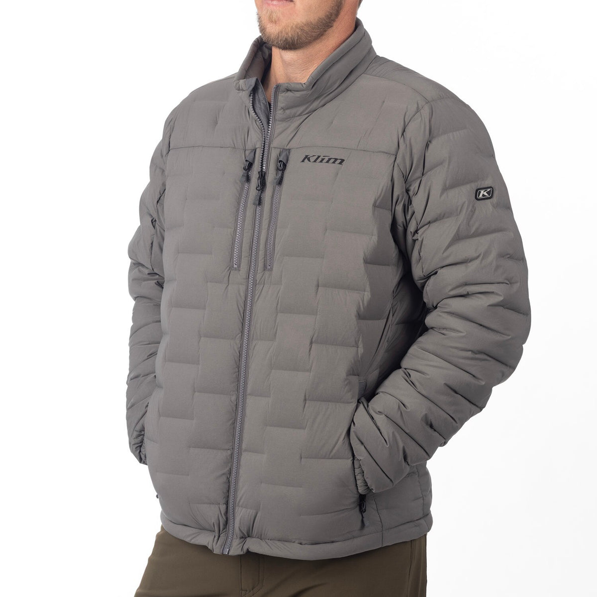 Klim Boulder Stretch Down Jacket - Castlerock