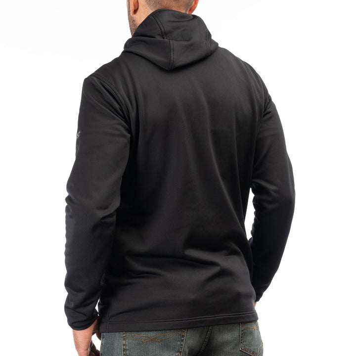 Klim Boulder Stretch Down Hybrid Hoodie - Black