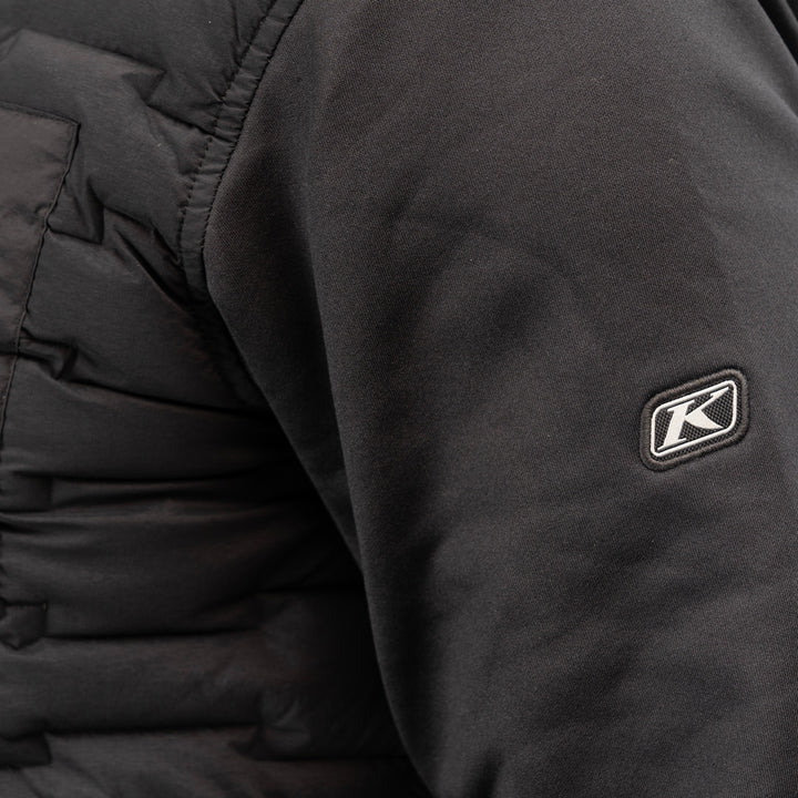 Klim Boulder Stretch Down Hybrid Hoodie - Black