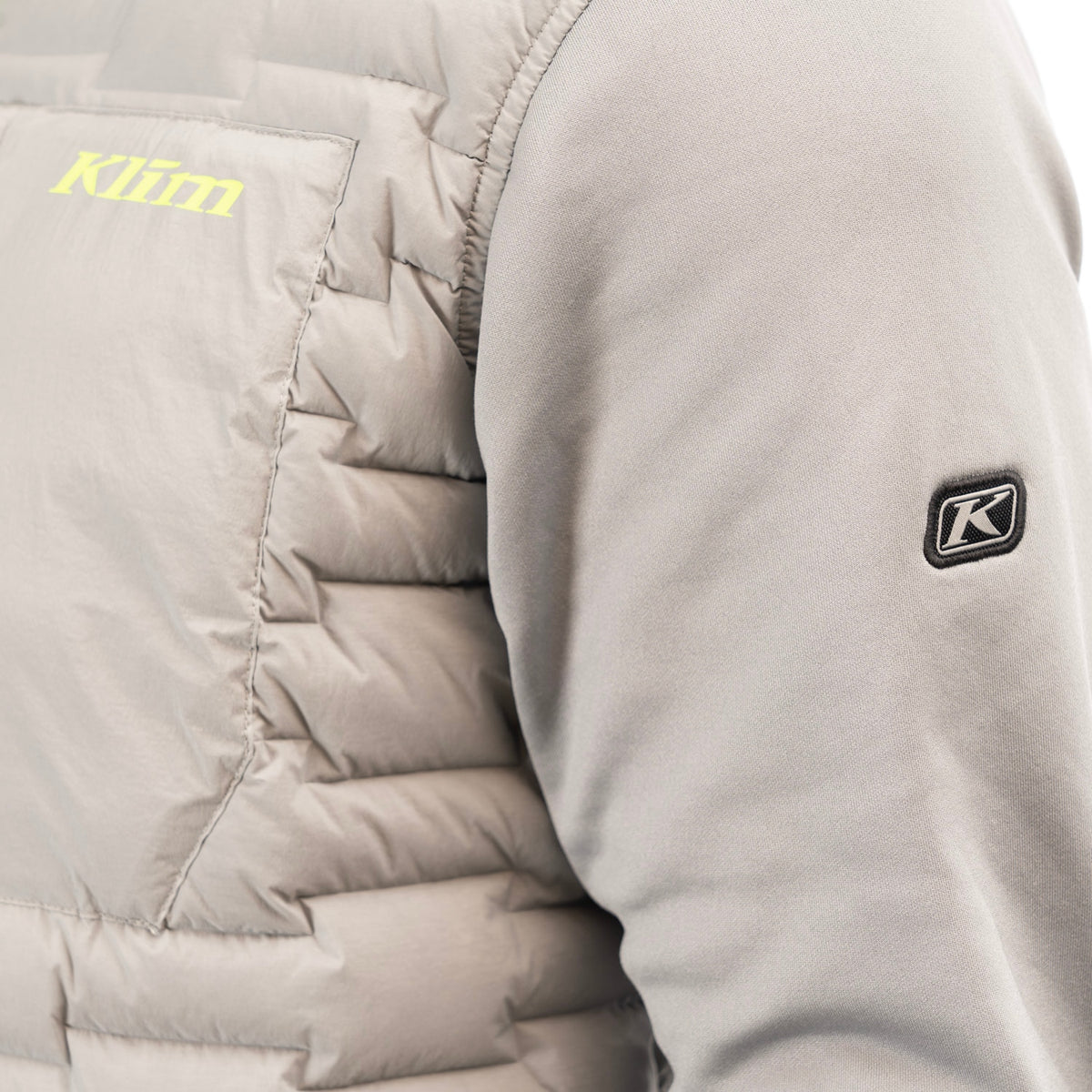 Klim Boulder Stretch Down Hybrid Hoodie - Monument