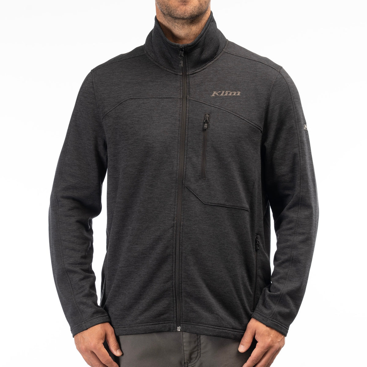 Echo Wool Fleece Jacket - Black