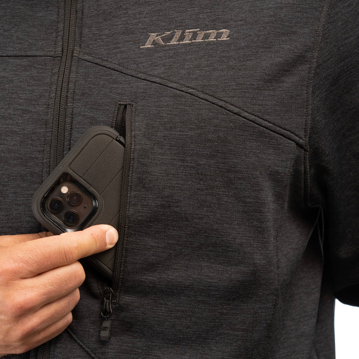 Echo Wool Fleece Jacket - Black