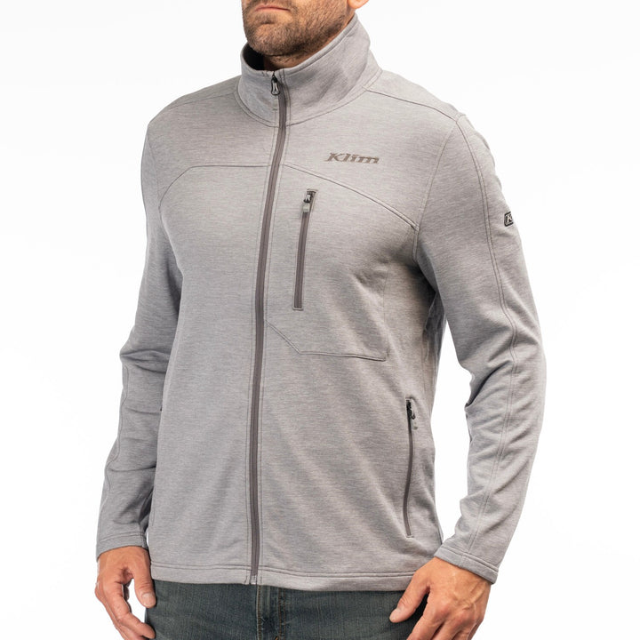 Echo Wool Fleece Jacket - Castlerock Heather