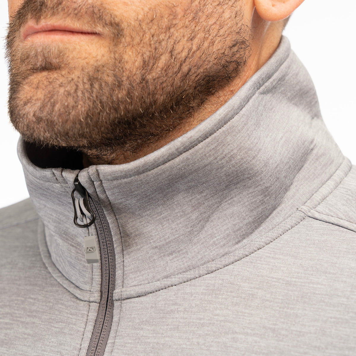 Echo Wool Fleece Jacket - Castlerock Heather