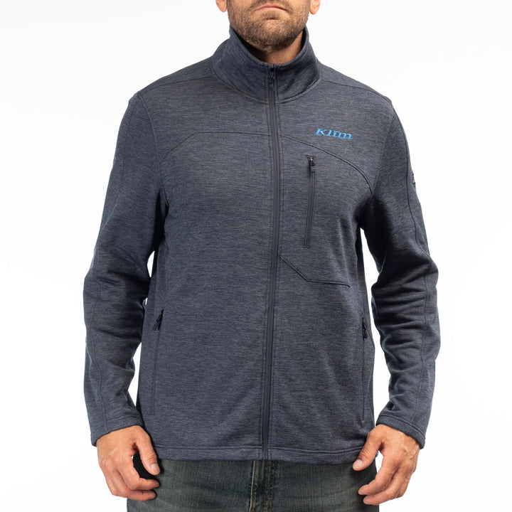 Echo Wool Fleece Jacket - Dress Blues