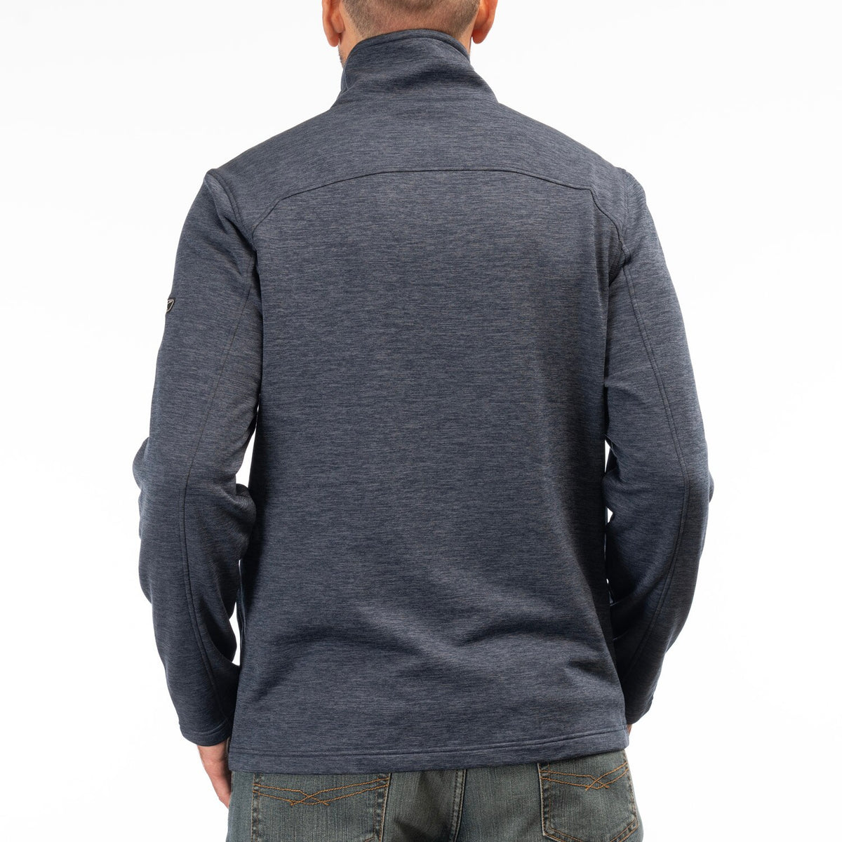Echo Wool Fleece Jacket - Dress Blues