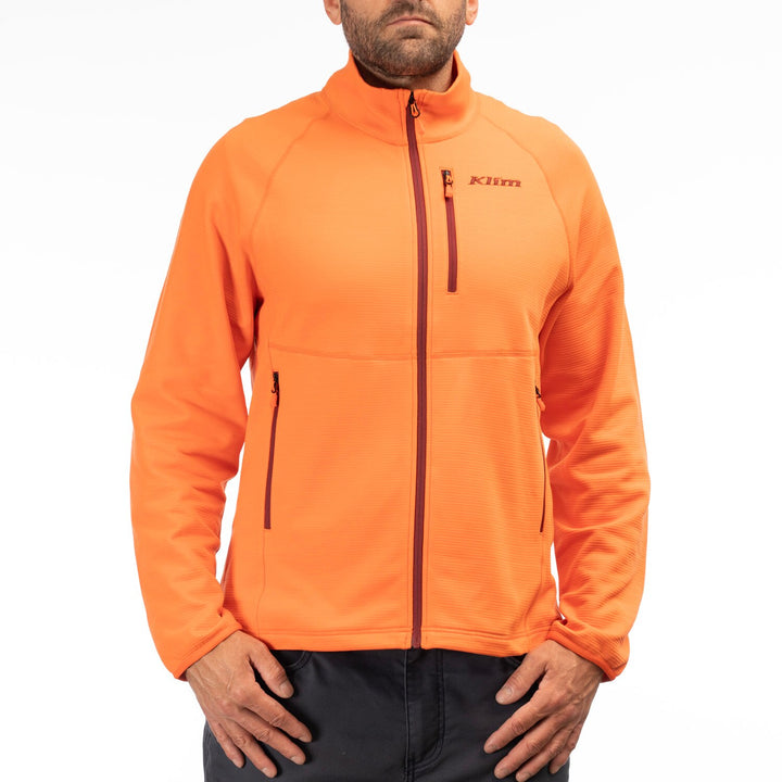 Klim Highline Jacket - Red Orange - Cabernet