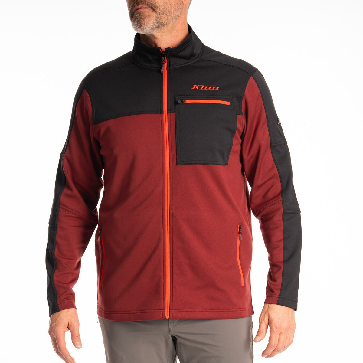 Glacier Jacket - Cabernet - Black