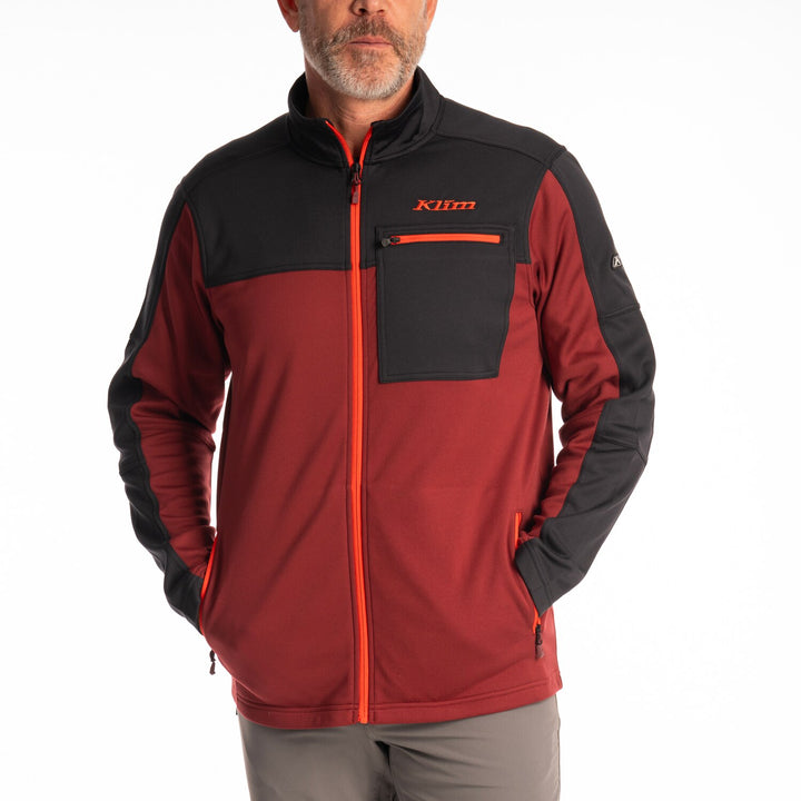 Glacier Jacket - Cabernet - Black