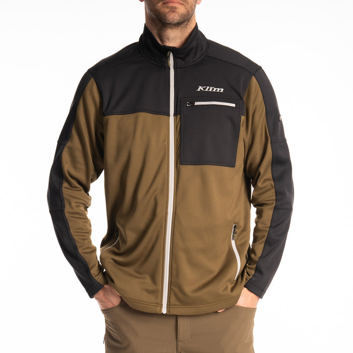 Glacier Jacket - Dark Olive - Black