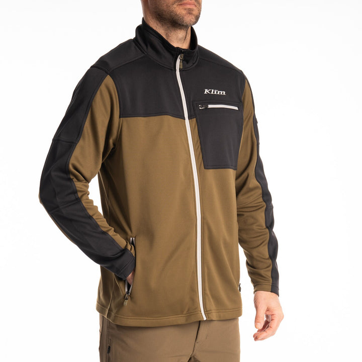 Glacier Jacket - Dark Olive - Black