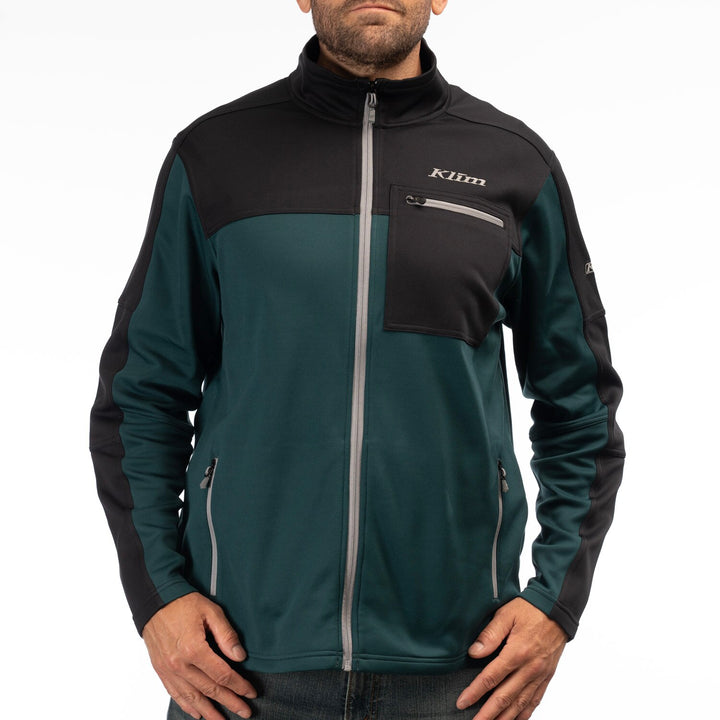 Glacier Jacket - Dark Sea - Black