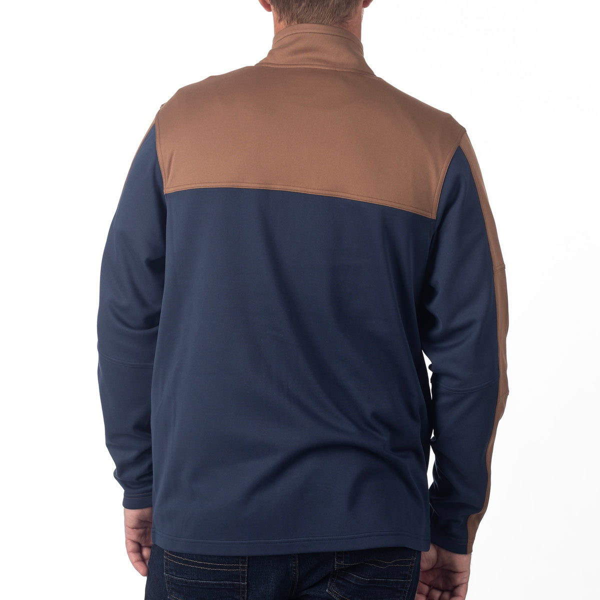 Glacier Jacket - Dress Blues - Cocoa Brown