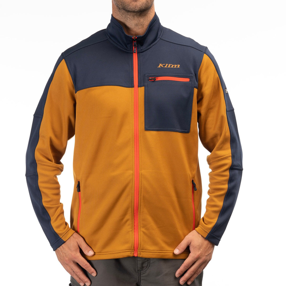 Glacier Jacket - Golden Brown - Dress Blues