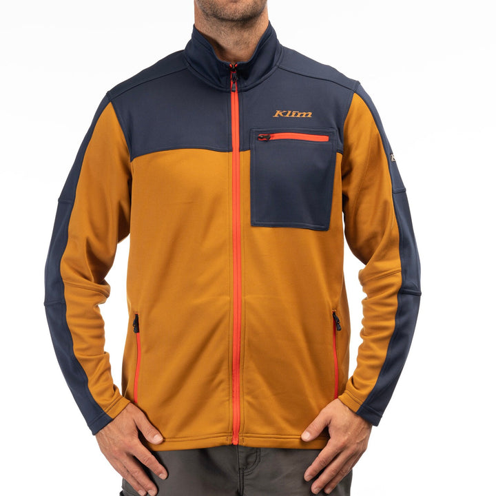 Glacier Jacket - Golden Brown - Dress Blues