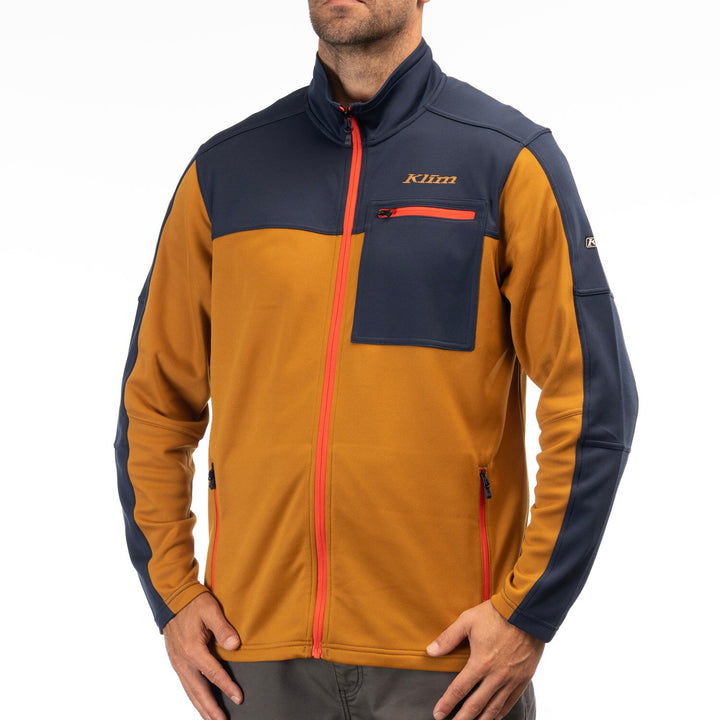 Glacier Jacket - Golden Brown - Dress Blues