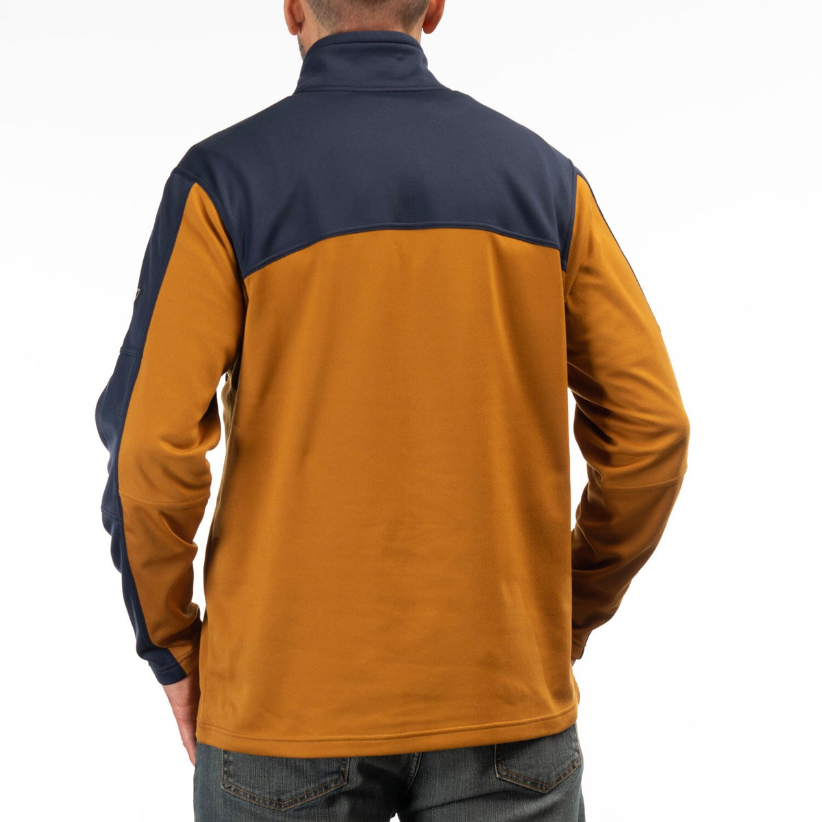 Glacier 1/4 Zip - Golden Brown - Dress Blues